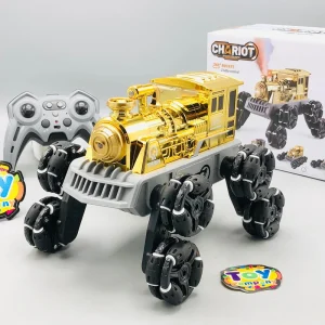 RC Chariot 8 Wheels Stunt Train With Smoke