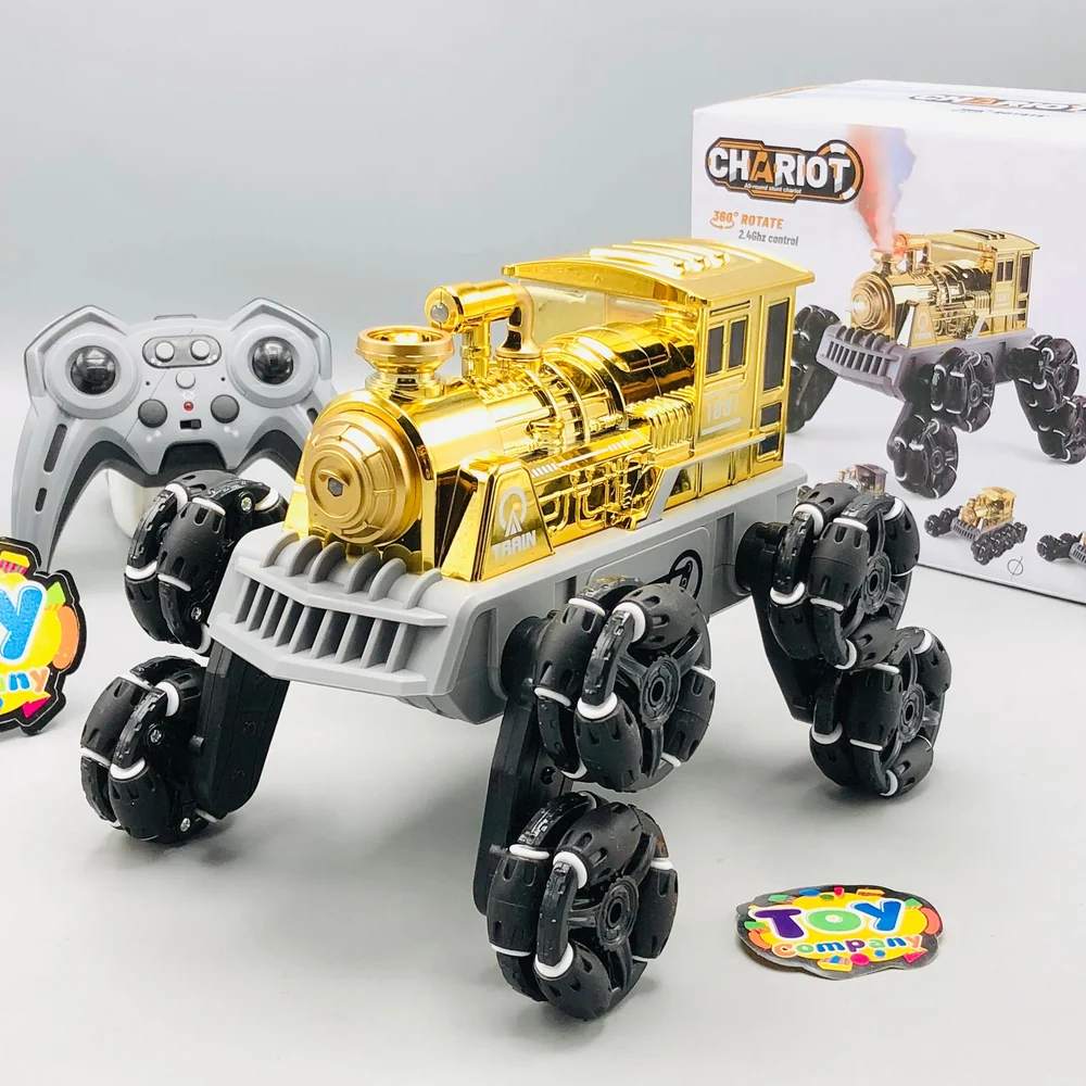 RC Chariot 8 Wheels Stunt Train With Smoke