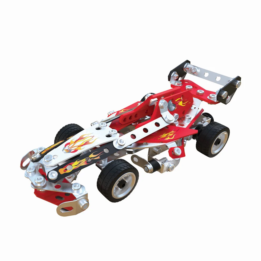 Meccano 10 in 1 Racing Vehicles Construction Set - Image 4