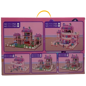 Alternative view of DreamWorks Gabby's Dollhouse Multi-Story Paradise Playset