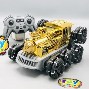 Alternative view of RC Chariot 8 Wheels Stunt Train With Smoke