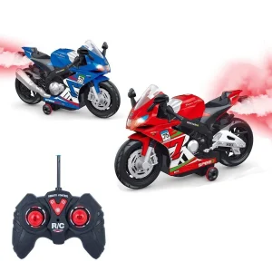 Alternative view of Remote Control Racing Bike With Smoke