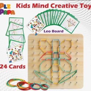 Rubber Leo Board Game, multiple challenge cards