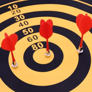 Alternative view of Double-Sided Magnetic Dart Board